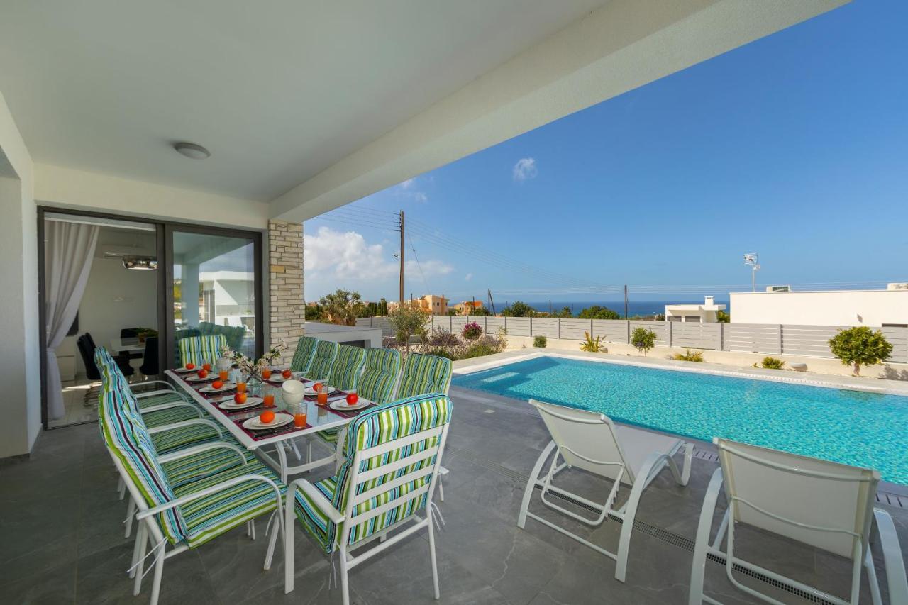 Paphos Villa Adaris, Sea Caves Peyia מראה חיצוני תמונה
